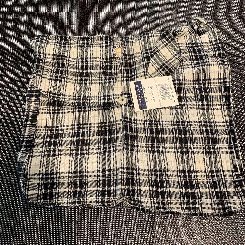 Chereskin men’s plaid sleep pant LARGE